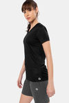 Amante Anti Microbial Relaxed Top - Jet Black — thumbnail 2